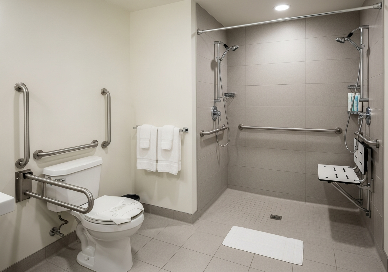 Aménagement de salle de bain PMR et Sénior à Aix-en-Provence